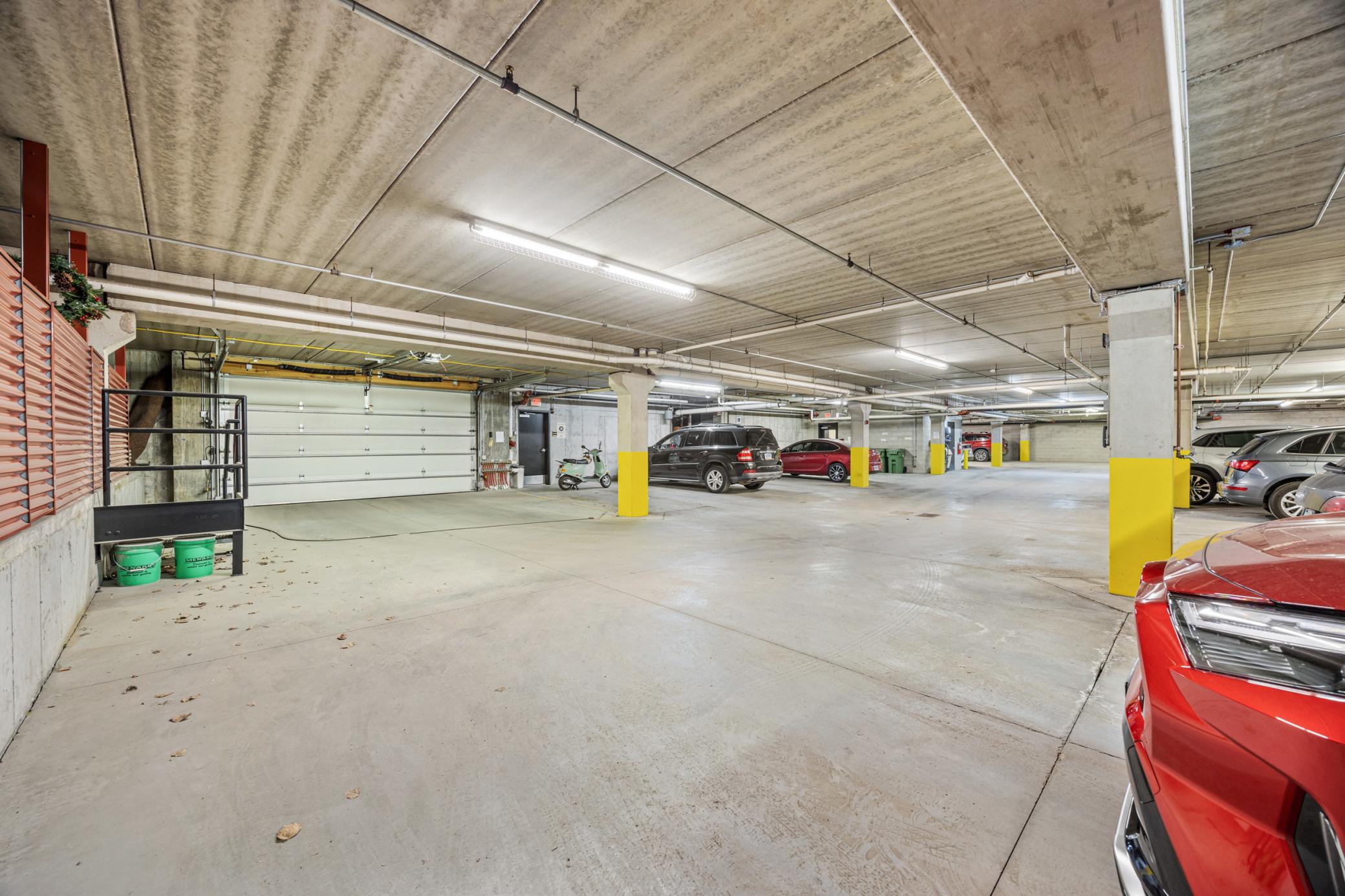 Heated Underground Parking