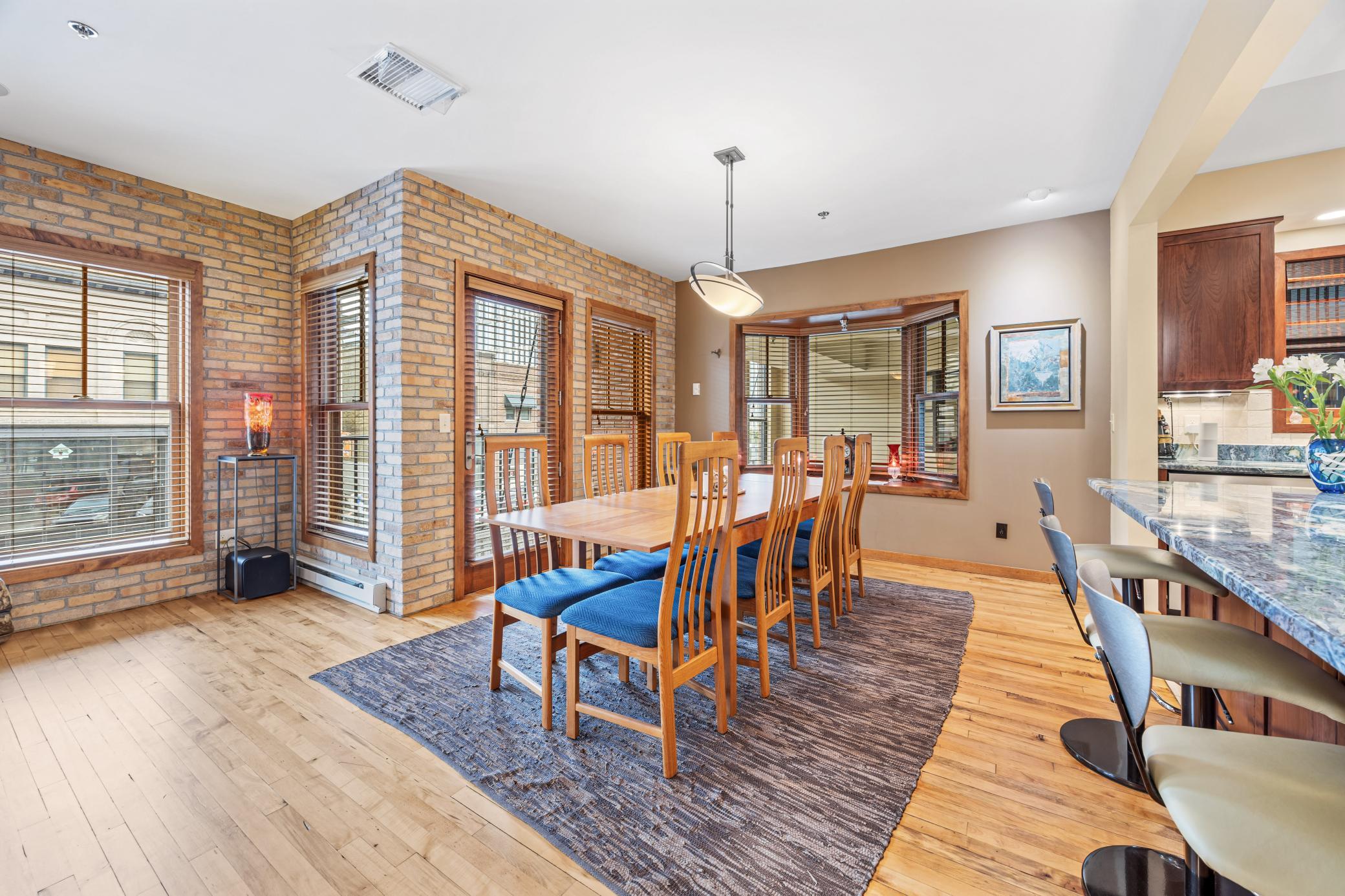 Dining Room & Balcony Door