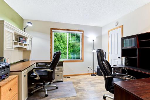 Second bedroom / office upstairs also has walk in closet!