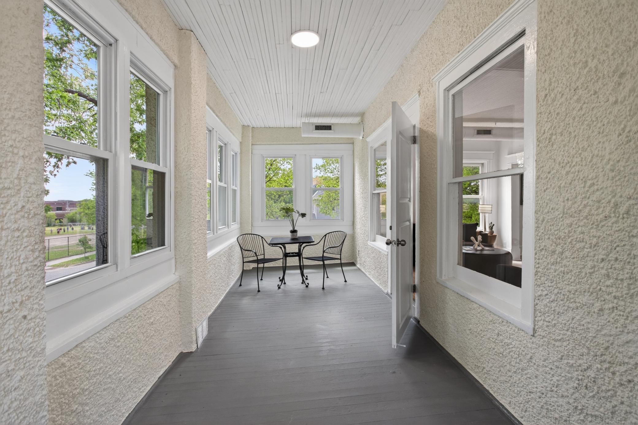 Upper Level Heated/Cooled Porch