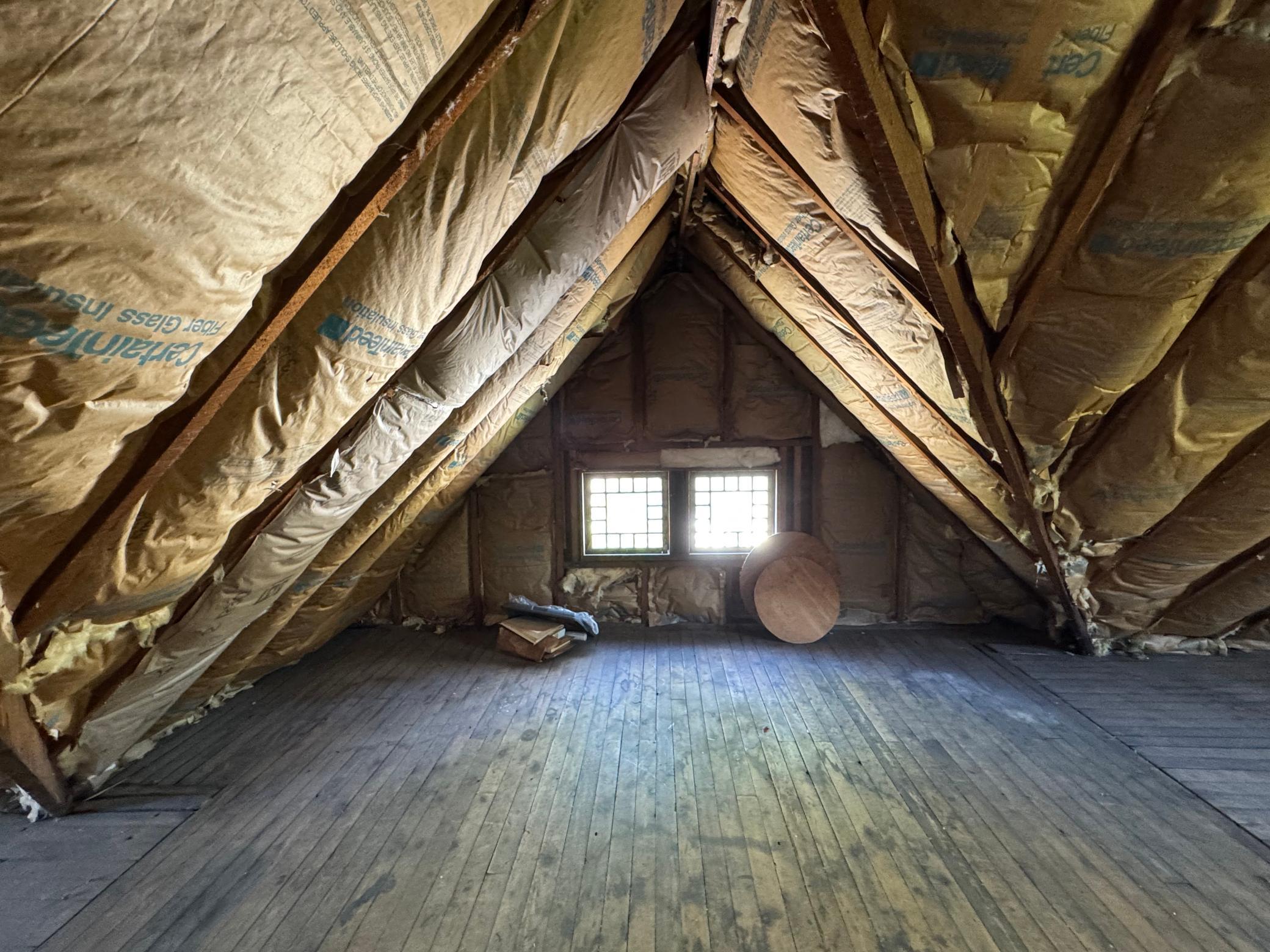 Walk up attic view 3