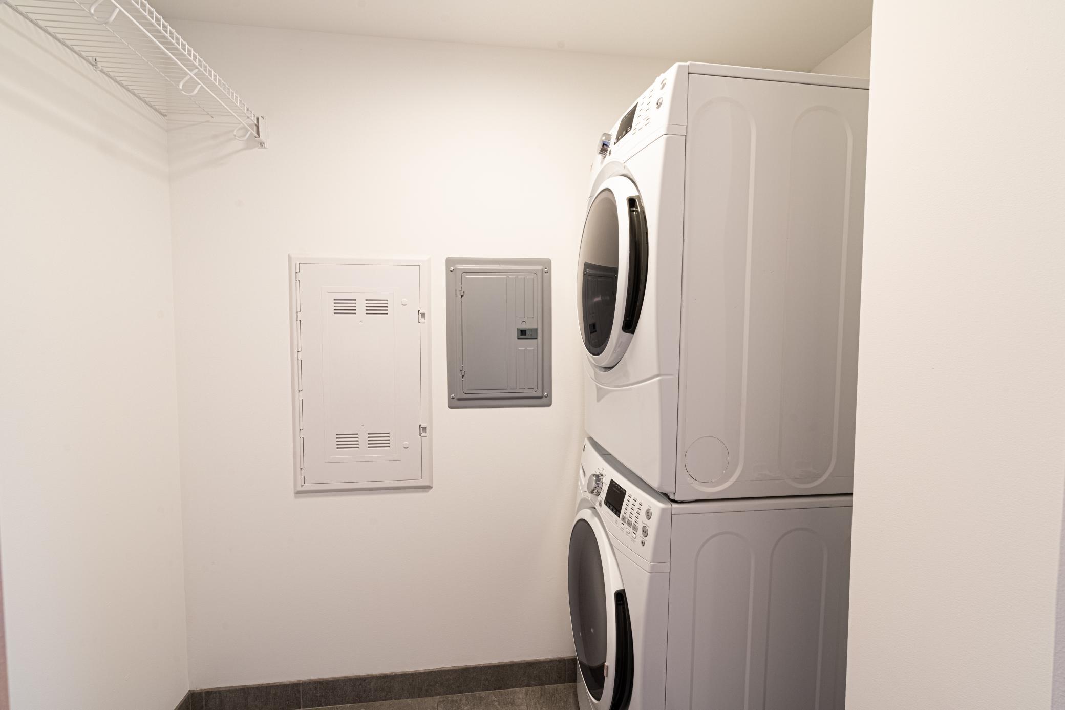 In-Unit Laundry Room