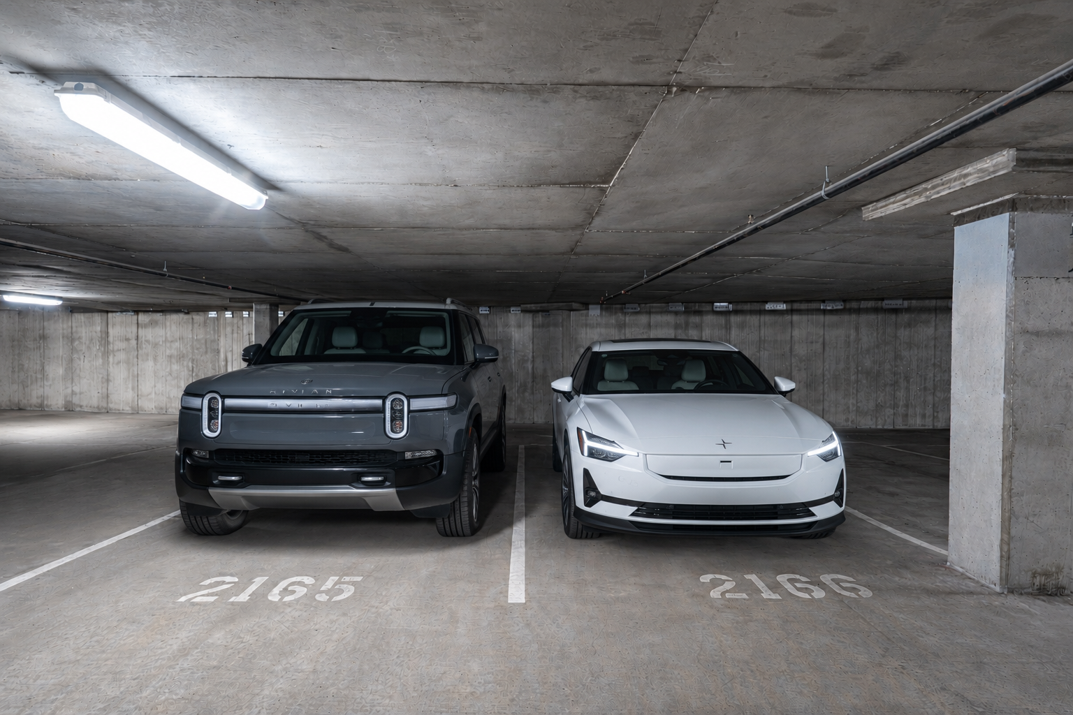 Underground Parking Stalls