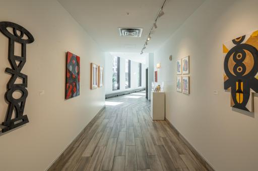Community Art Galleries In Community Hallways