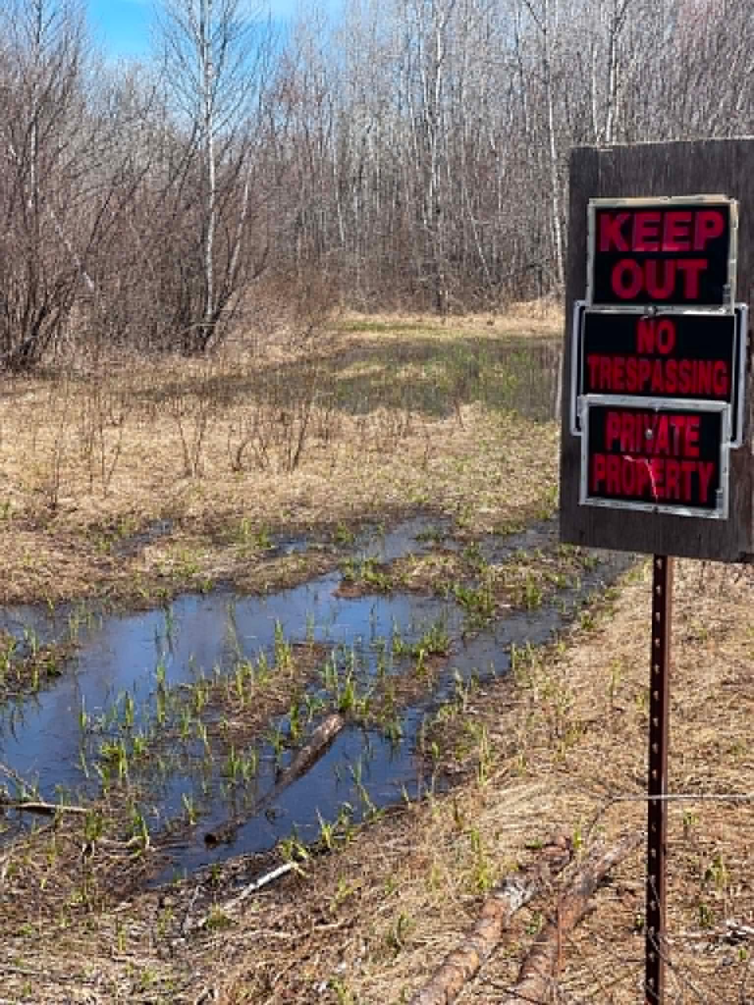 Entrance to access property.
