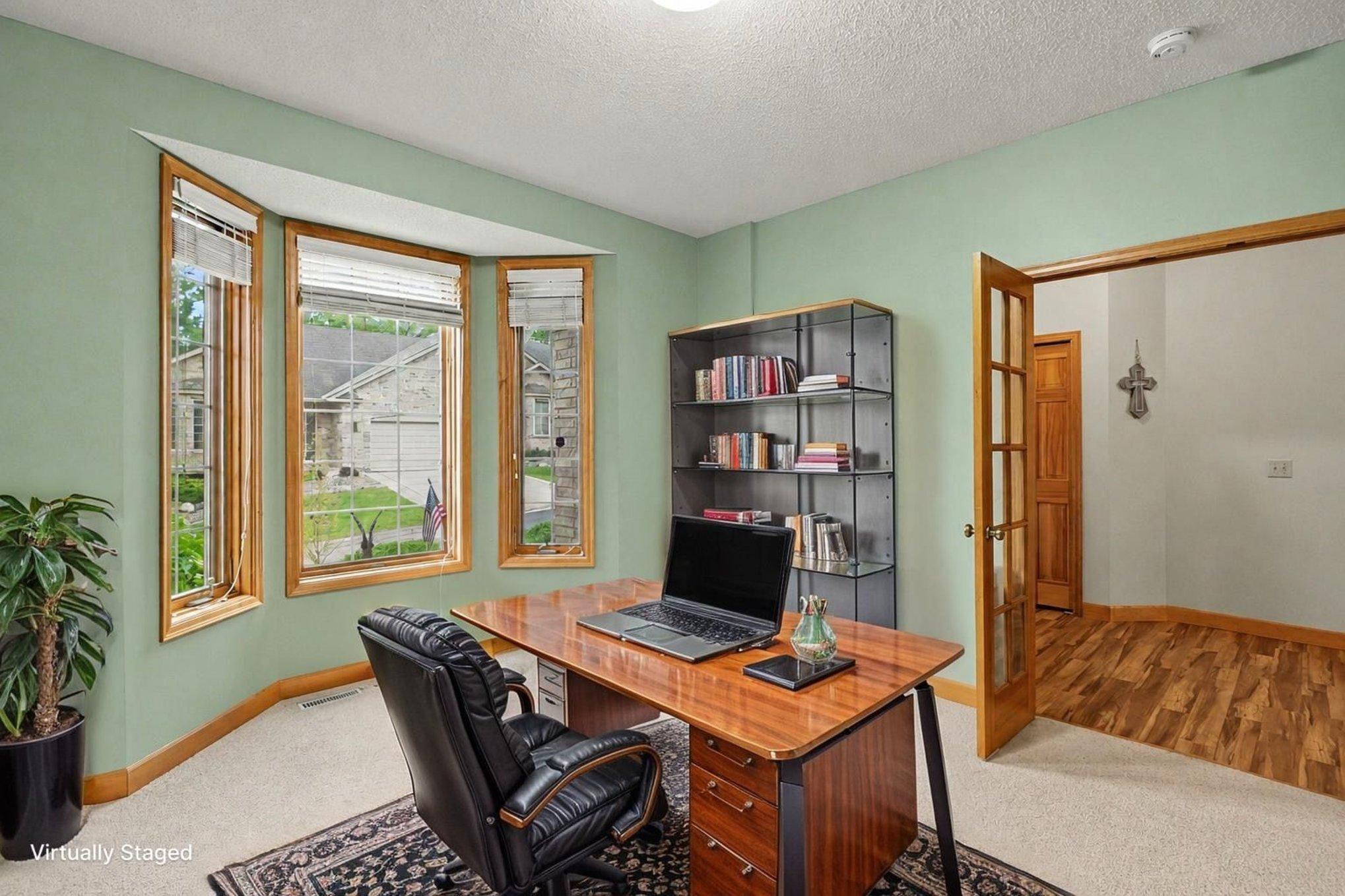Main Floor Office or Bedr'm