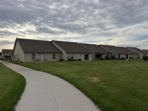 Twinhome for sale is the second unit from walking path