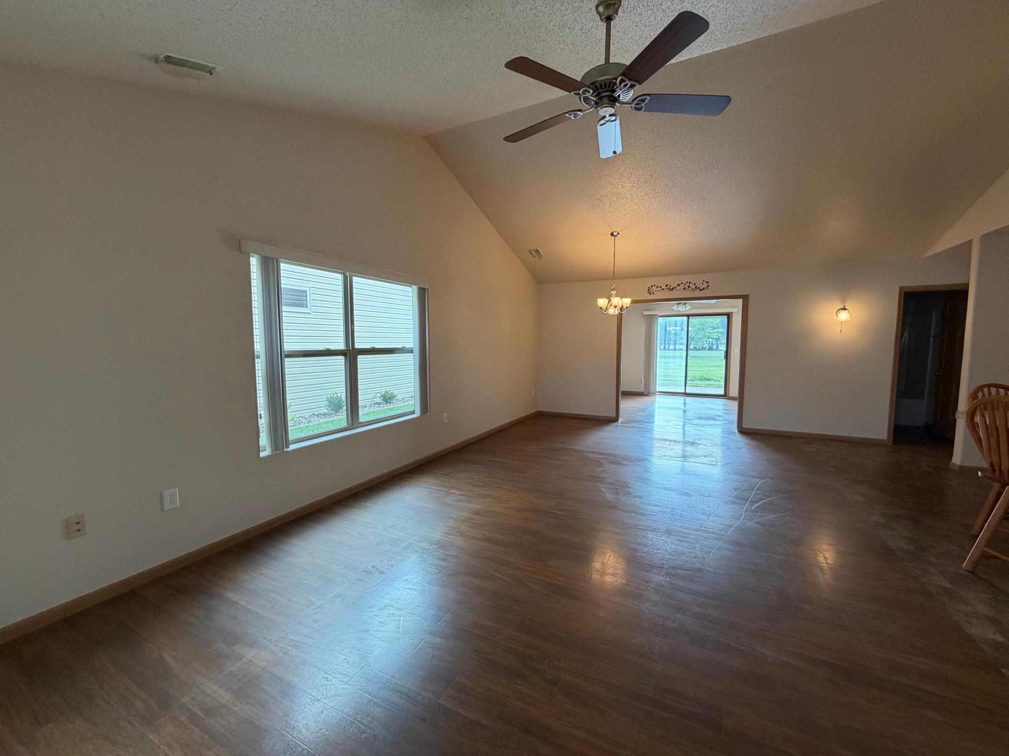 Living and dining area