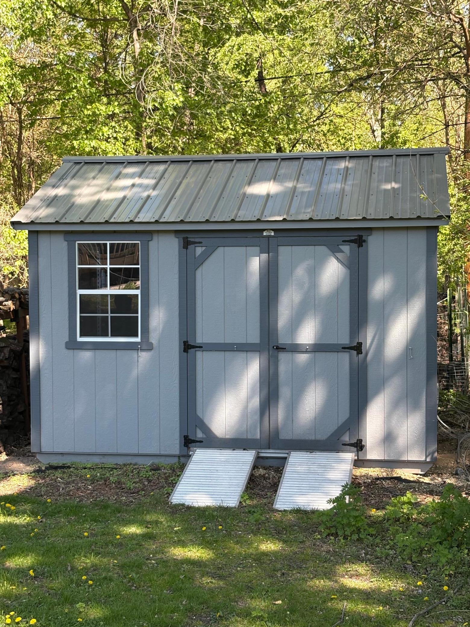 Huge storage shed