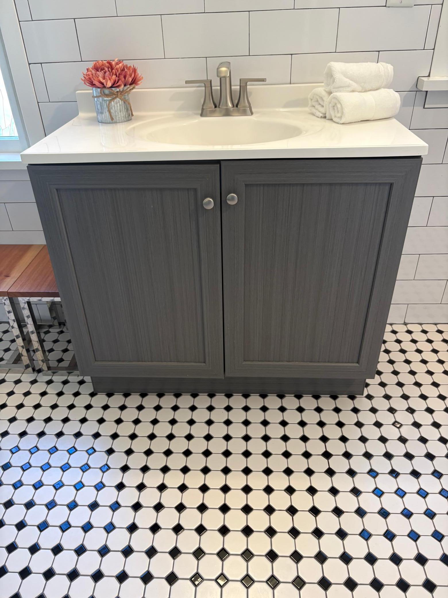 Heated Harlequin tiles