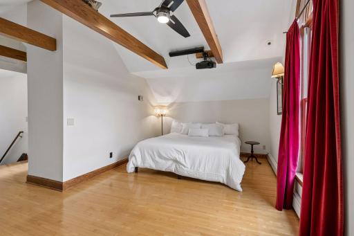 3rd floor, oversized primary suite.