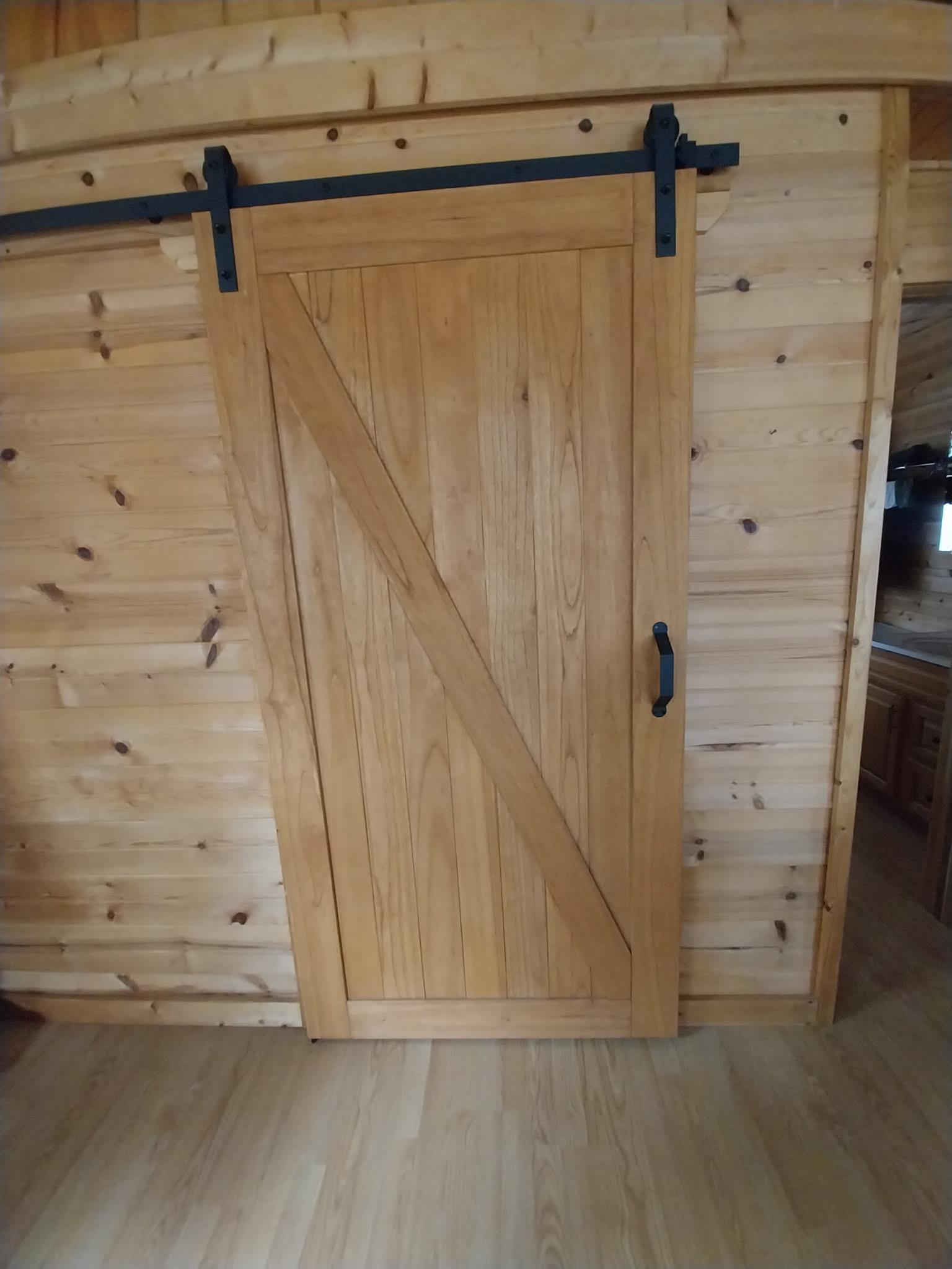 Sliding barn door