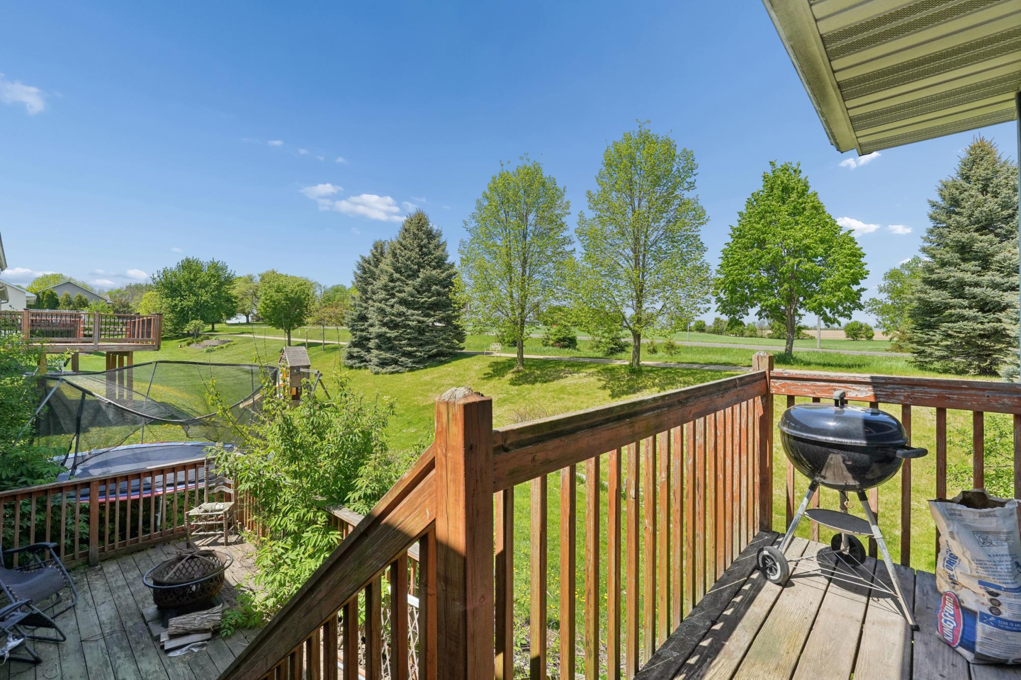 View from the deck