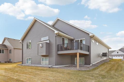 This lovely home is attractive front and back