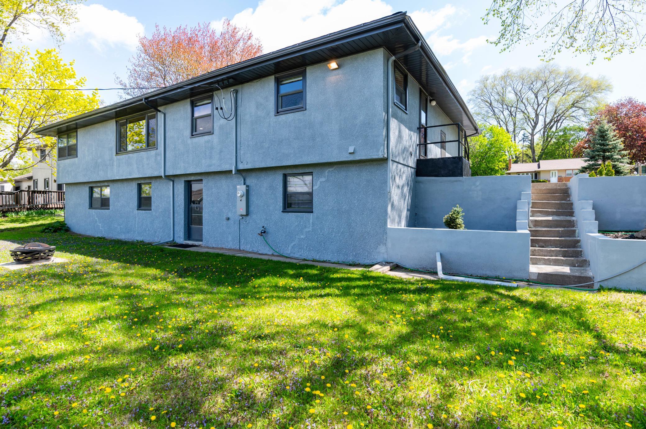 Walk right out the lower level family room to enjoy the flat fenced backyard!