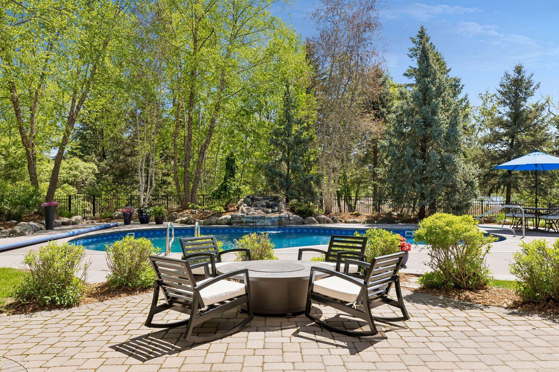 Discover your peace in this quiet, secluded backyard retreat.