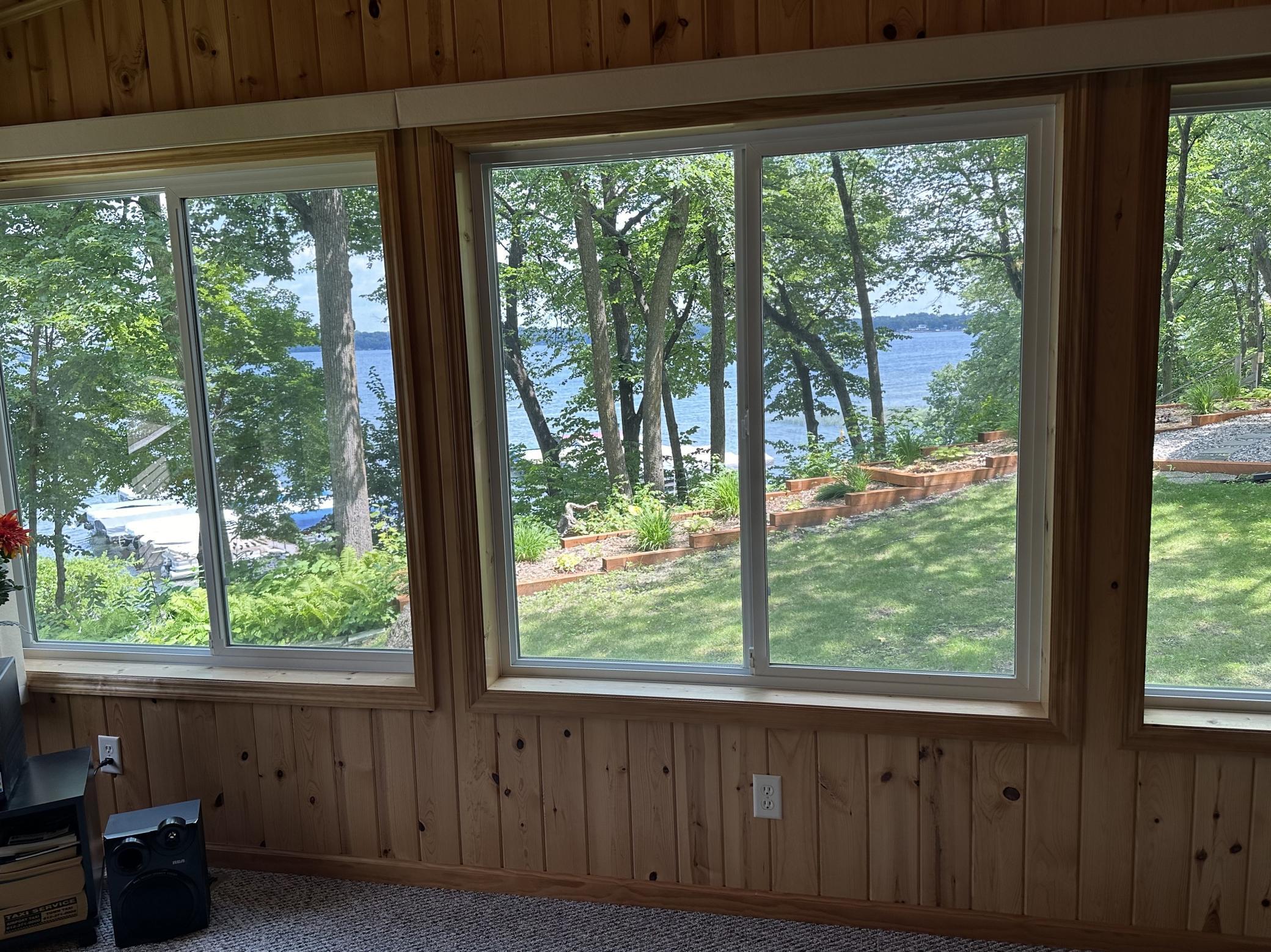 Lake view from family room