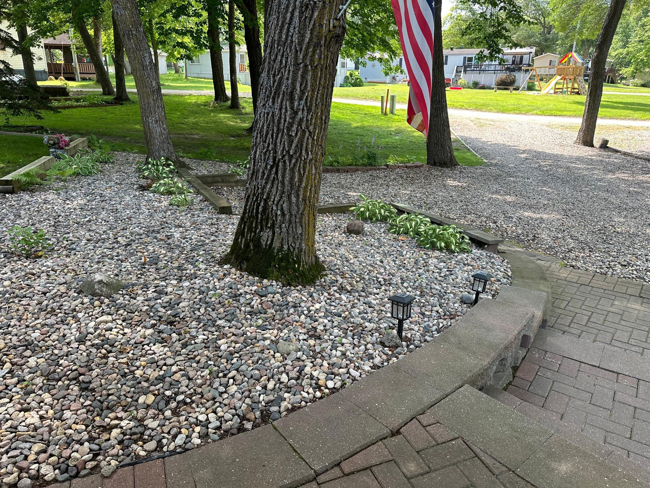 Easy to maintain landscaping
