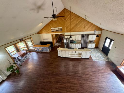Overview from stairs