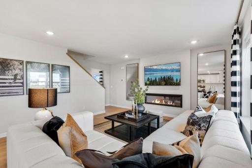 Kingston - Picture of Model Home Living Room