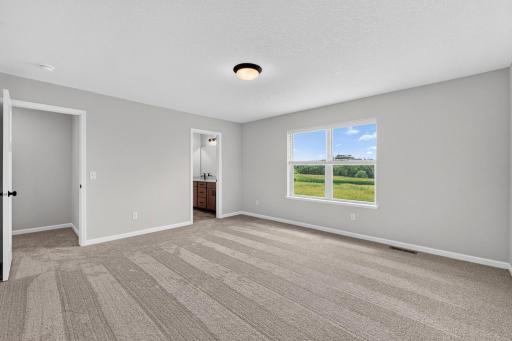 Owner's Bedroom with en-suite and Walk-in Closet