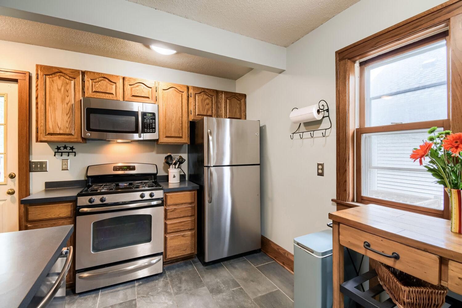 Stainless steel appliances