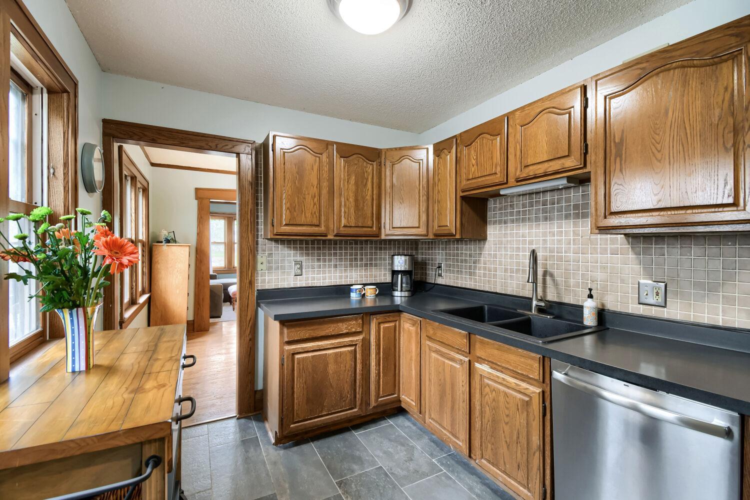 Plenty of storage and counter space.