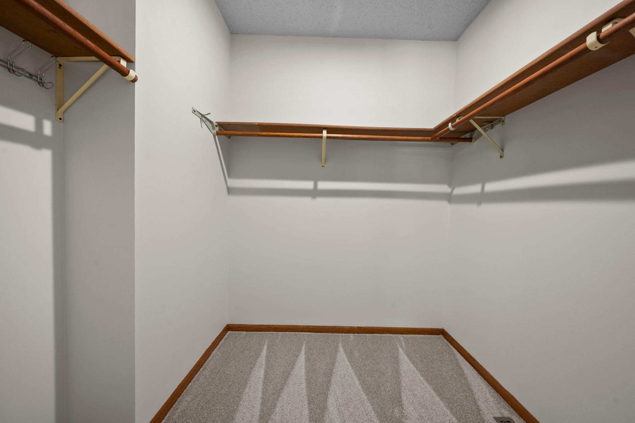 Primary Bedroom - Walk-in Closet