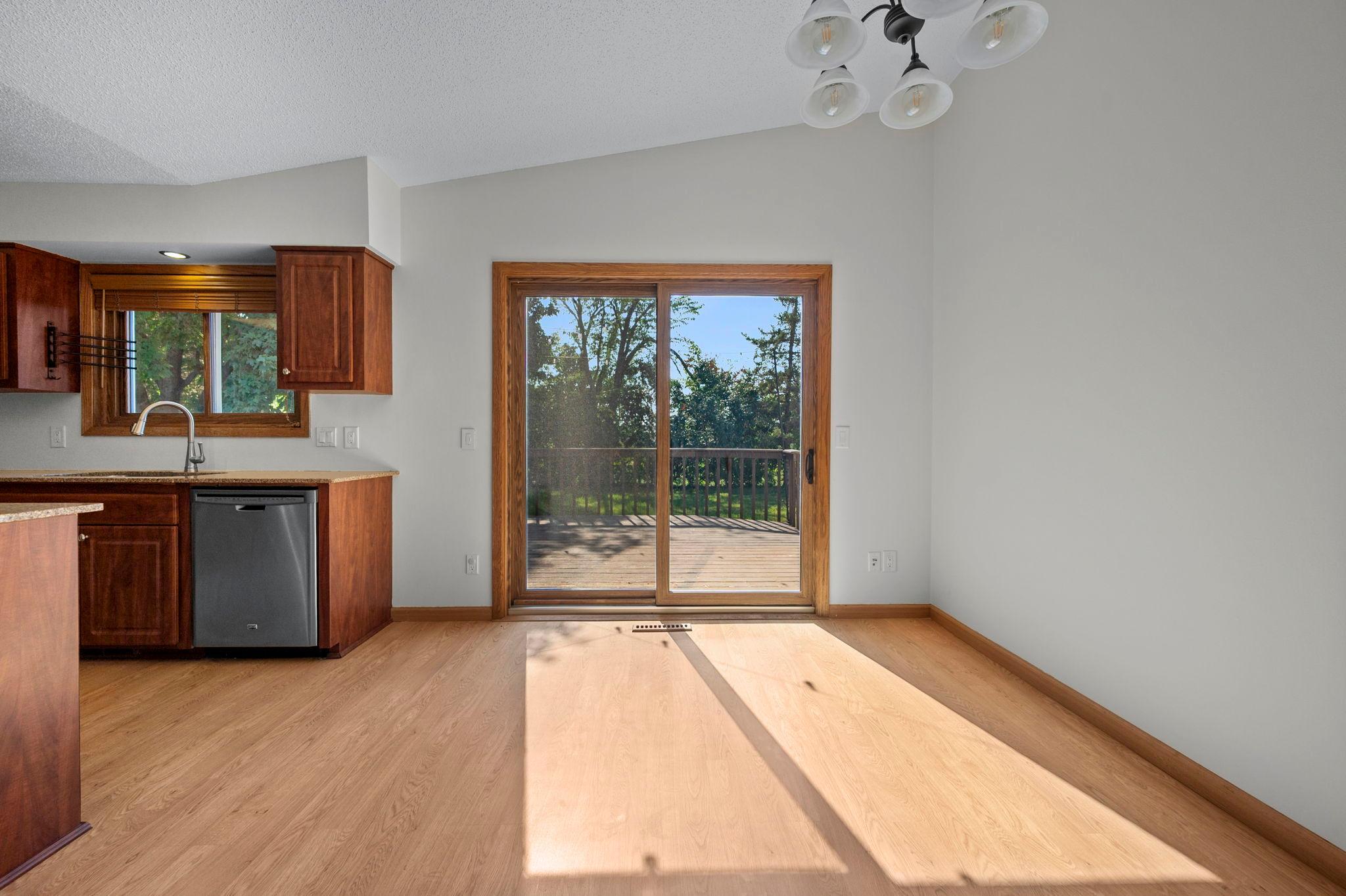 Dining Room - Walkout to Deck