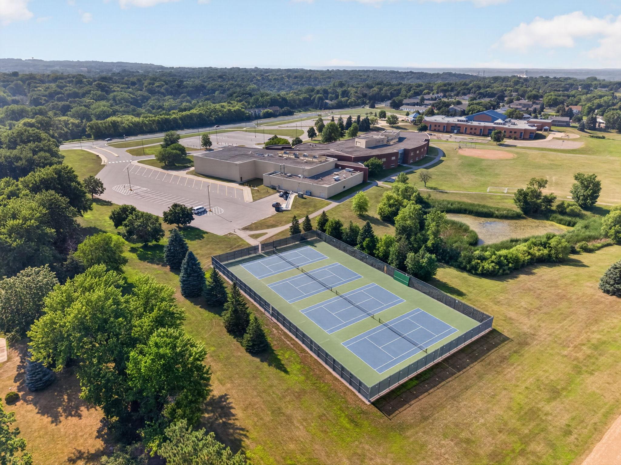 Aerial View - Eagle Ridge Middle School