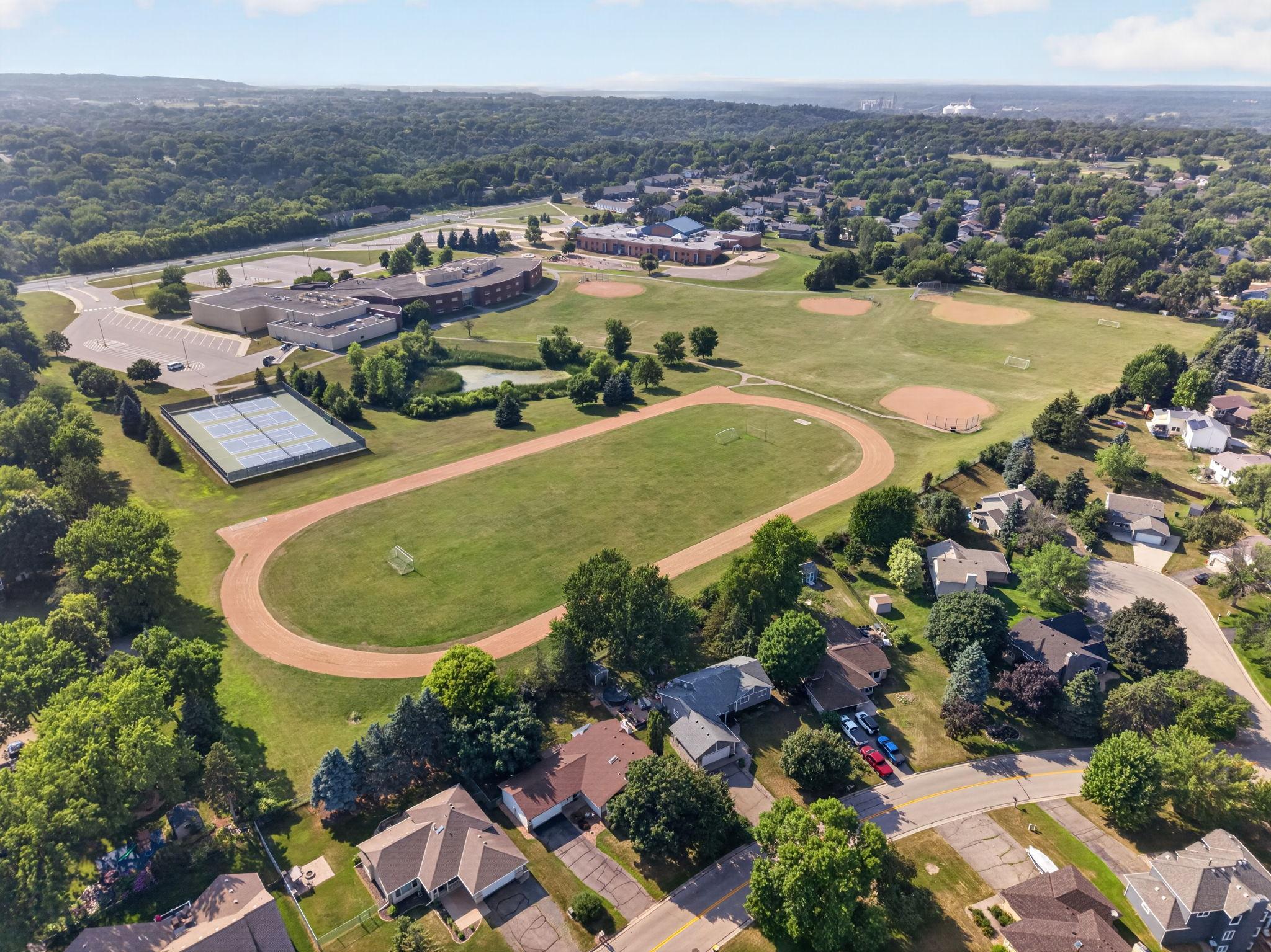 Aerial View - Eagle Ridge Middle School & Hidden Valley Elementary School