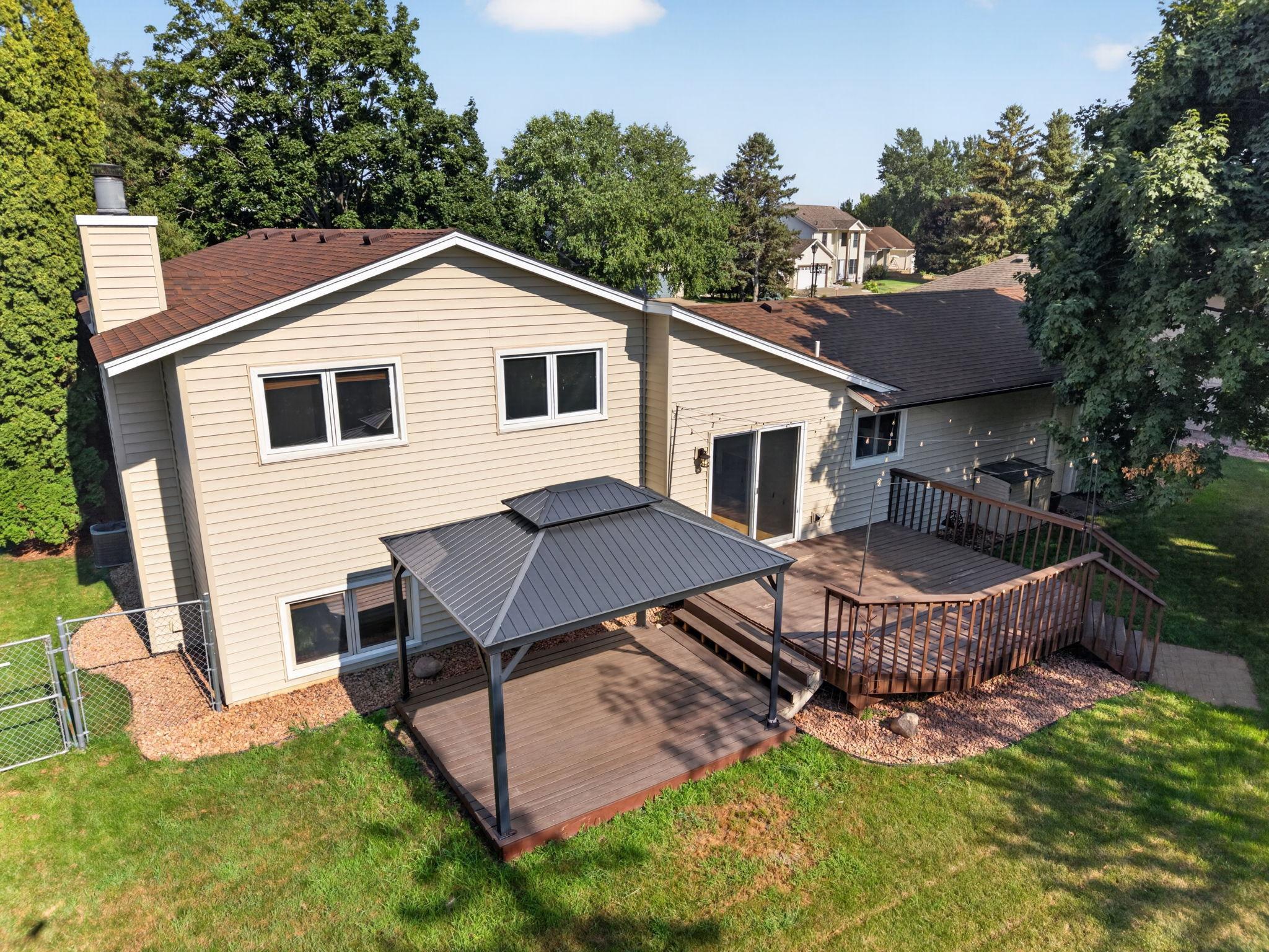 Aerial Rear Elevation