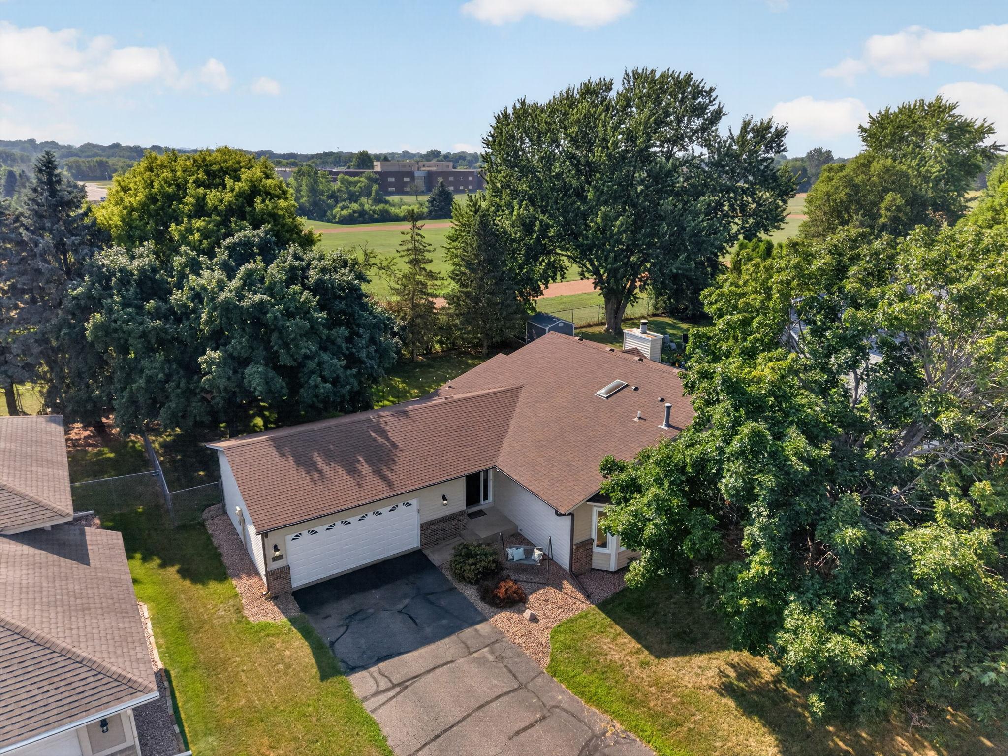 Aerial Front Elevation