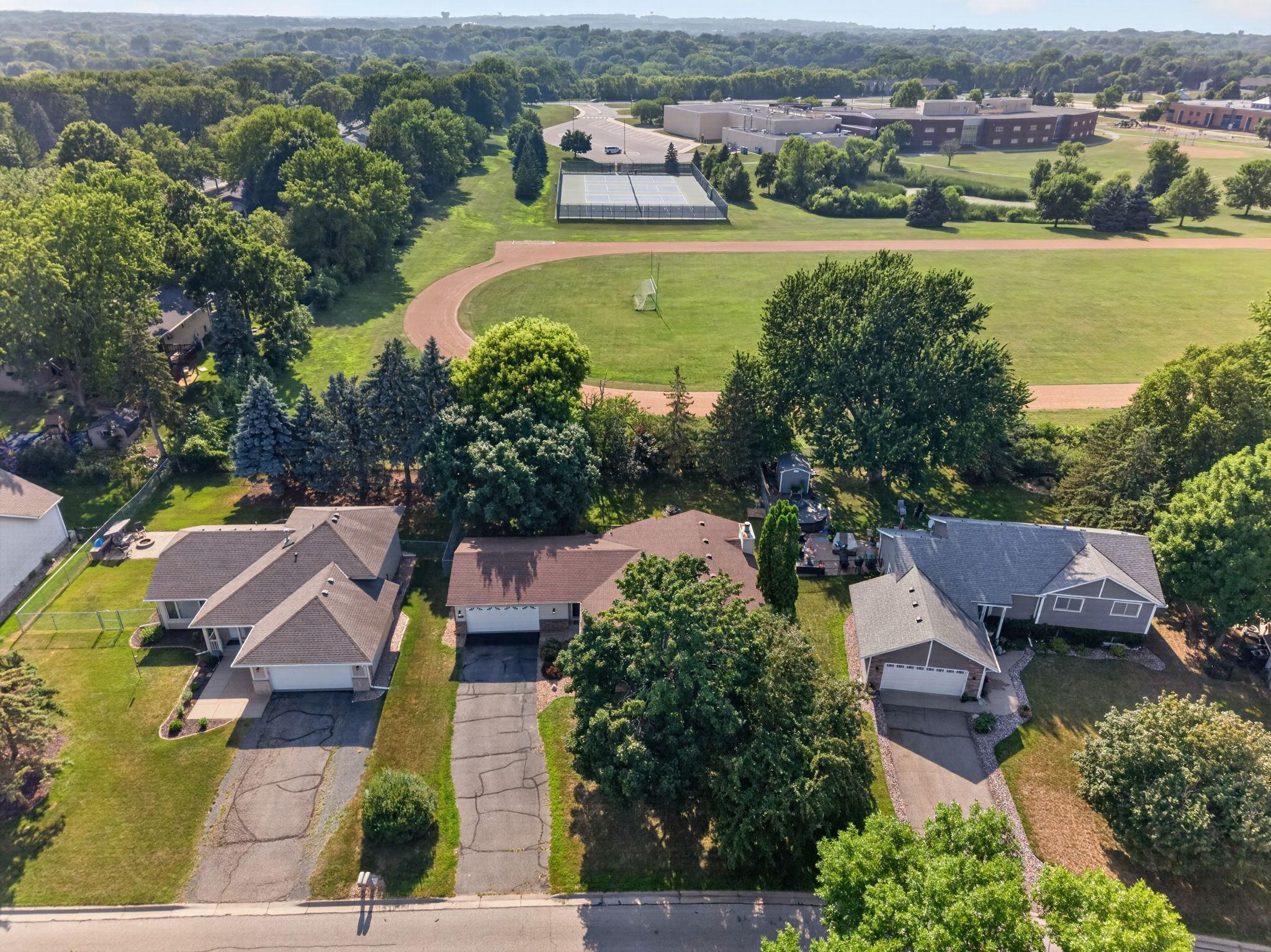 Aerial Front Elevation