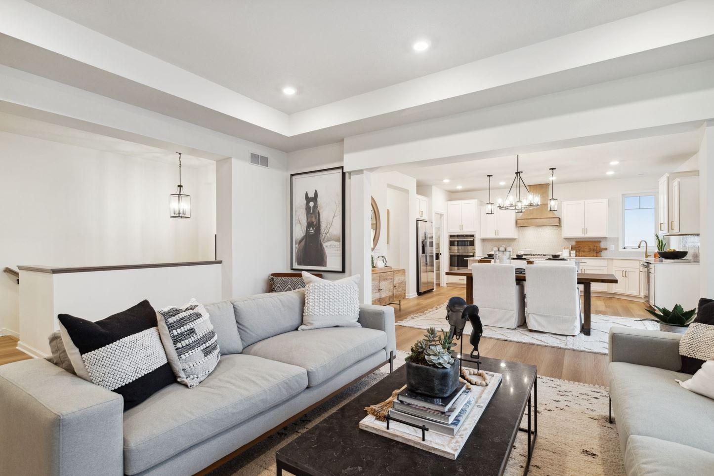 Game time view from the family room! Photo of model home, colors and options may vary. See listing agent for details.