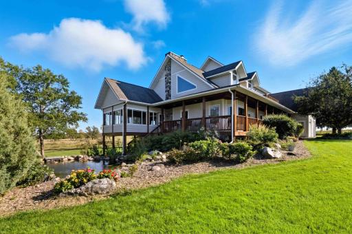 4 beds, 3 bath custom build home on approx 120 acres
