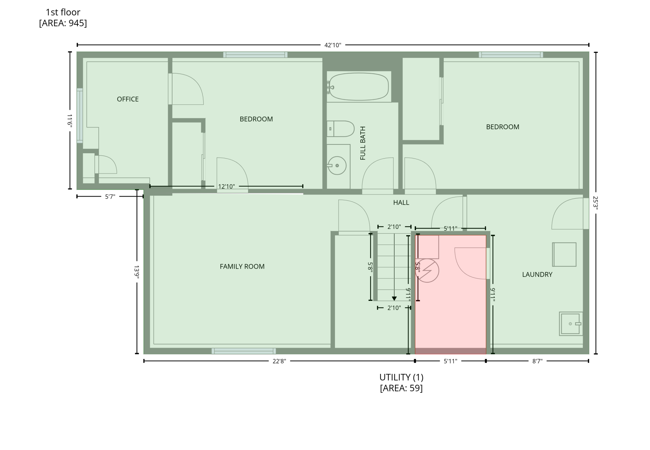 Lower Level Floorplan