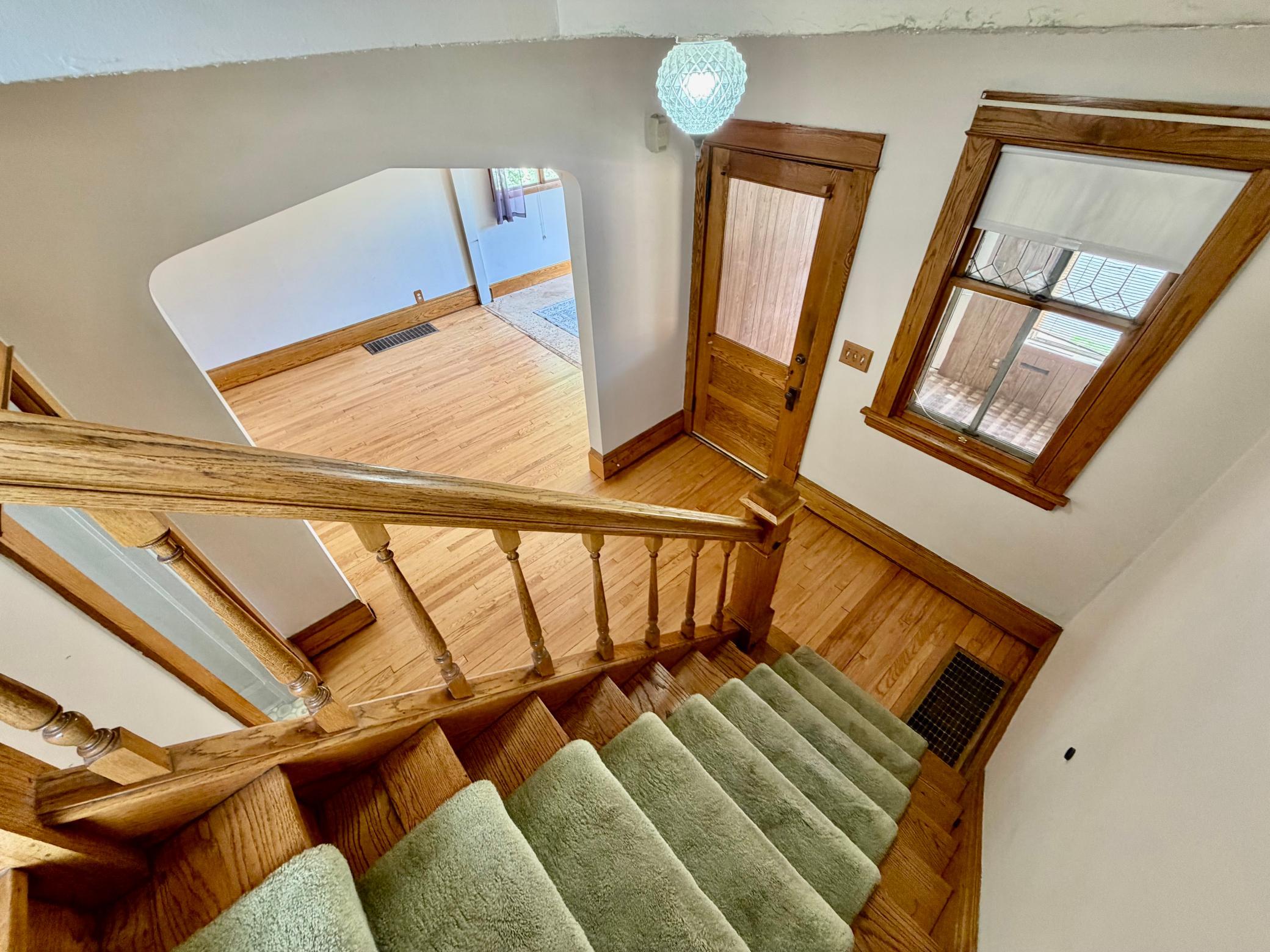 Beautiful foyer/stairway.
