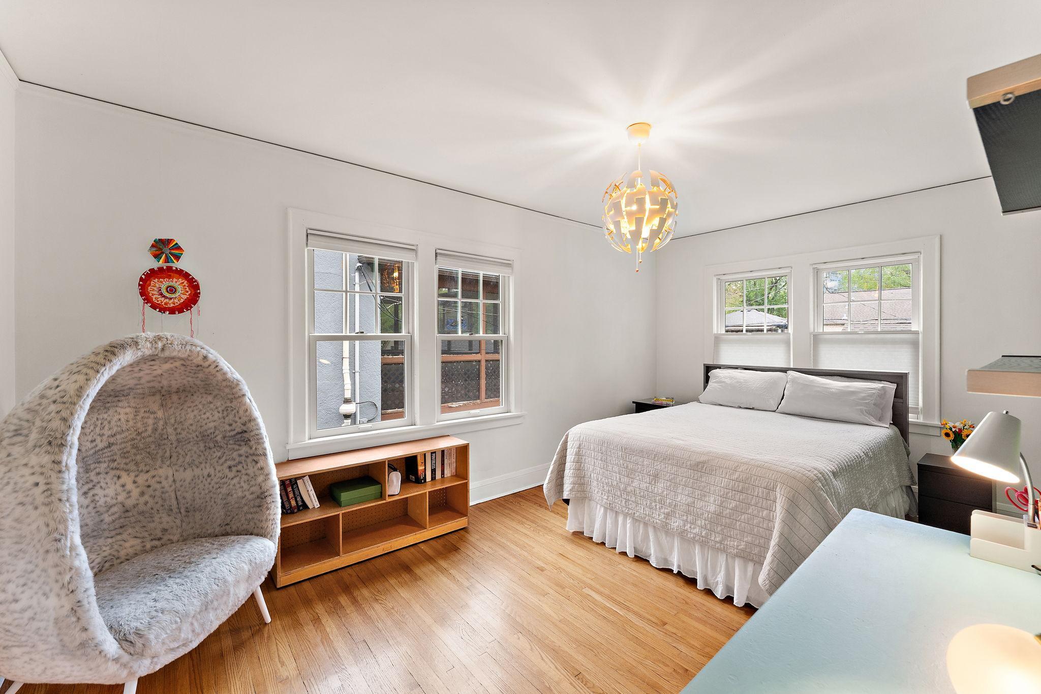 Primary bedroom on the main floor