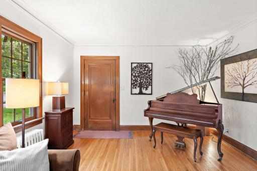 Living room large enough for a Grand Piano!