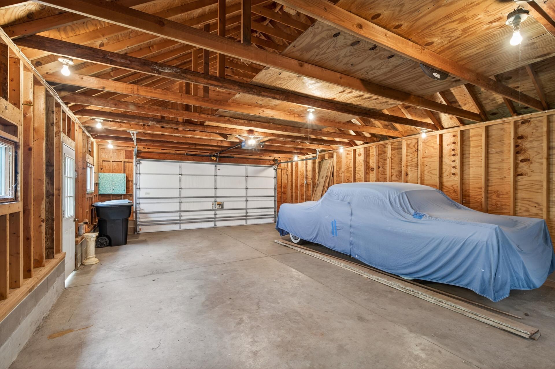 Another view of this desirable garage. Think of the possibilities.