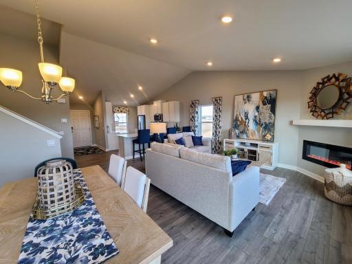 Bryant II Main Floor. Photo is of model home. Colors and options may vary. Ask Sales Agent for details.