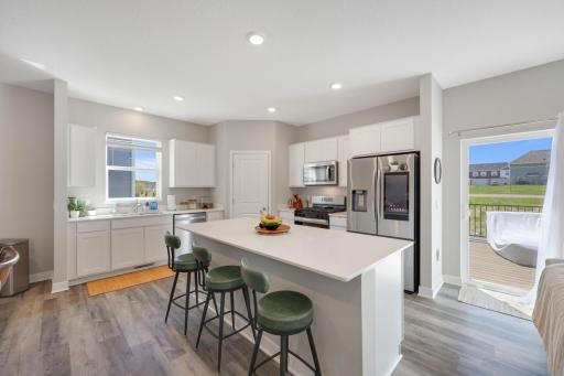 Upgraded fridge has smart screen calendar and more!