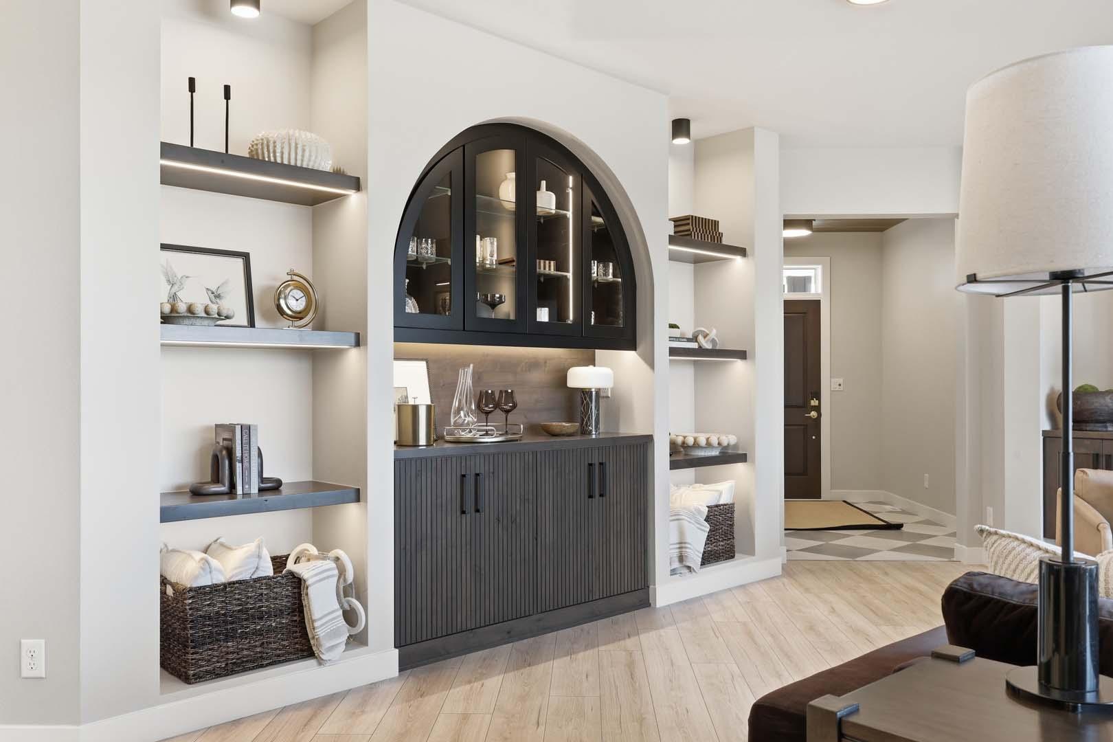 Living Room Custom Built Ins