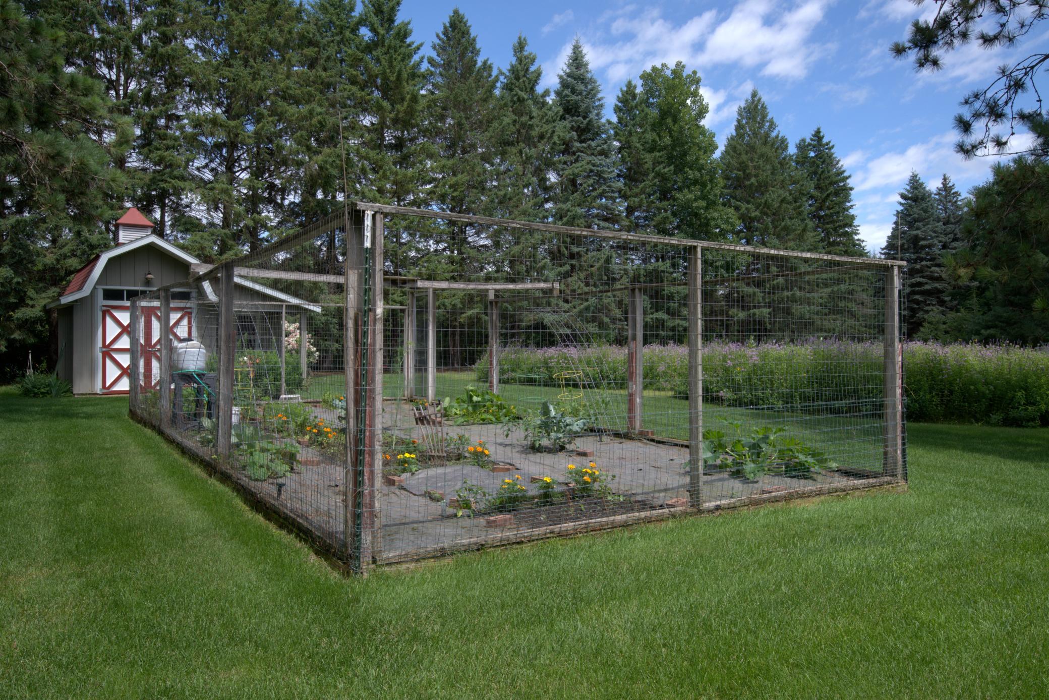 Fully fenced garden