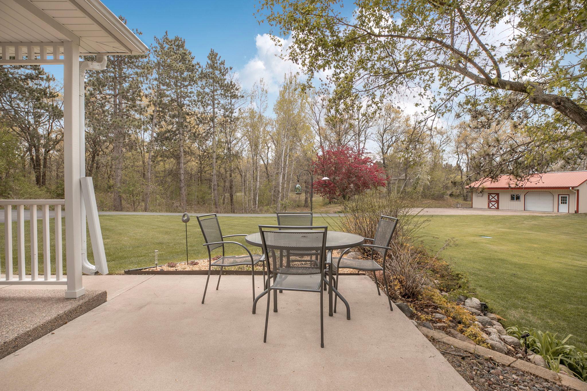 Front yard/pool patio