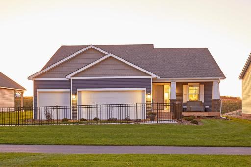 The Rushmore Northern Craftsman at Highlands at Eagle View in Elko New Market. Photo is of a similar home. Options and colors may vary. Ask Sales Agent for details.