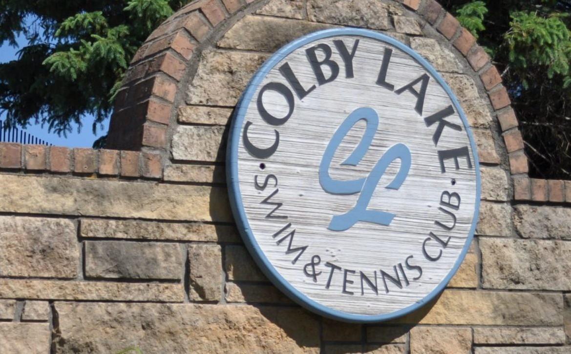 Colby Lake Swim and Tennis club.
