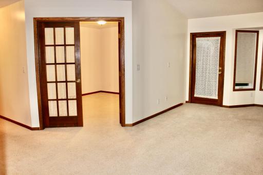French Doors leading into Bedroom or Office