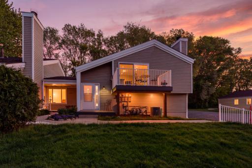 Exterior w/new Front Door, Stoop & Maintenance Free Deck!